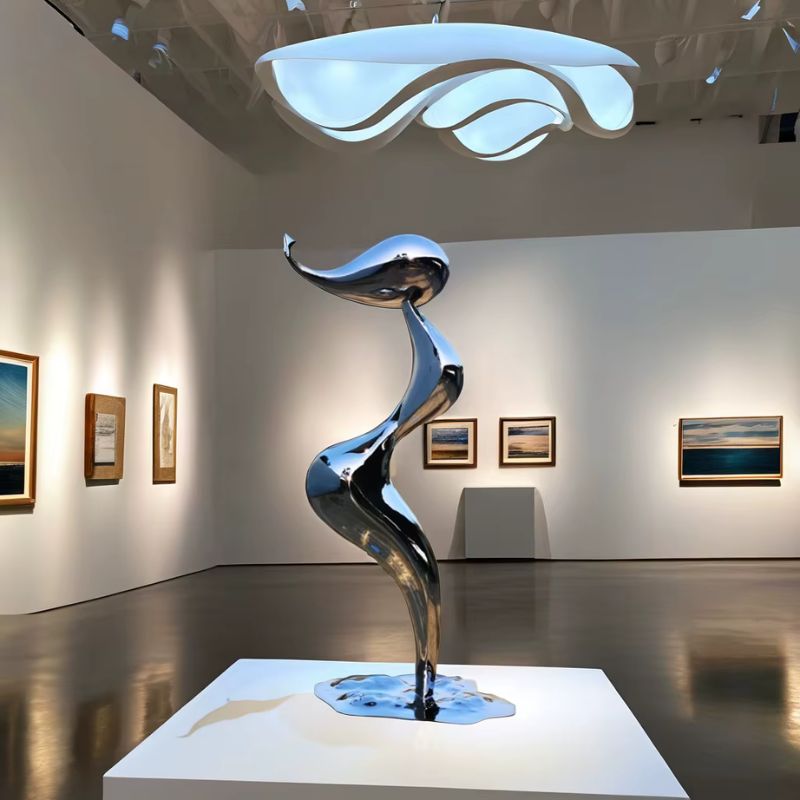 Stainless Steel Metal Sculpture