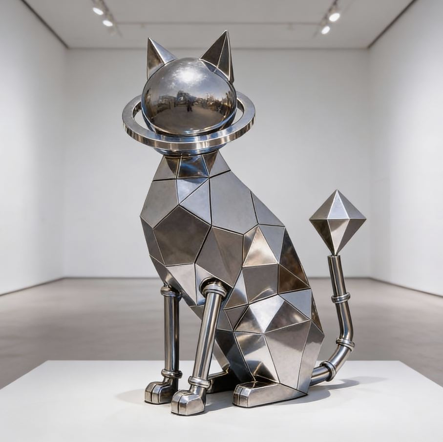Steel Cat Art