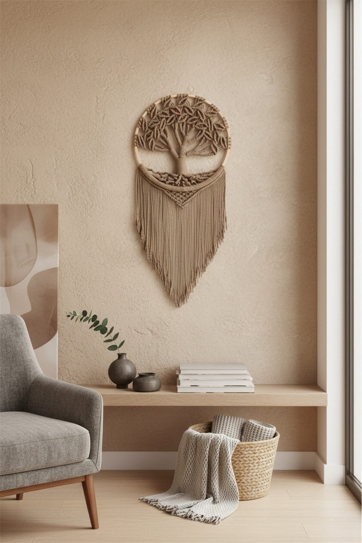 Tree of Life Macrame Wall Hanging